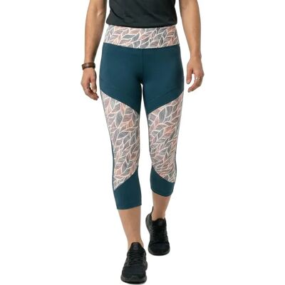 Ocun Green Deep Teal Rhea 3/4 Leggings - Climbing Leggings Ocun Green Deep Teal Rhea 3/4 Leggings - Climbing Leggings