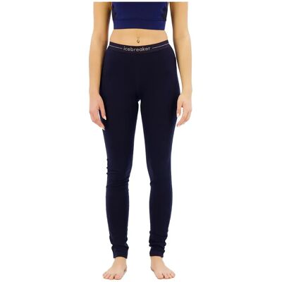 Icebreaker Women's 200 Oasis Leggings - Midnight Navy - Slim Fit Icebreaker Women's 200 Oasis Leggings - Midnight Navy - Slim Fit