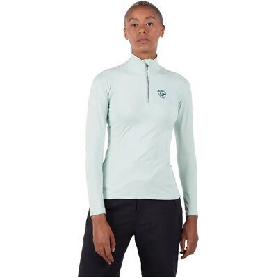 Rossignol Light Blue Half Zip Thermal Shirt - Thermo Rossignol Light Blue Half Zip Thermal Shirt - Thermo