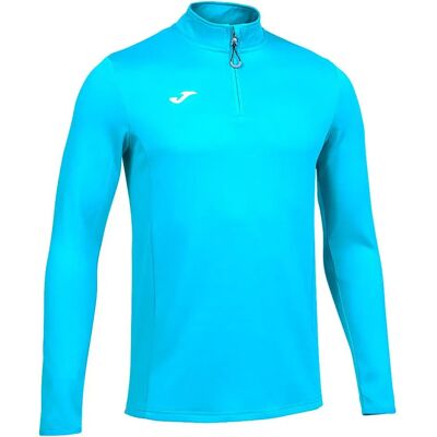Joma Night Half Zip Sky Blue Sweatshirt - Running Joma Night Half Zip Sky Blue Sweatshirt - Running