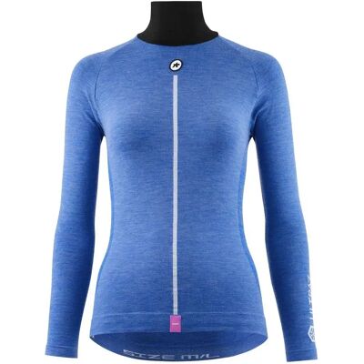 Assos Uz 3/3 P1 Long Sleeve Base Layer Calypso Blu II Women Assos Uz 3/3 P1 Long Sleeve Base Layer Calypso Blu II Women