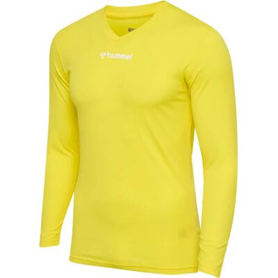 Hummel - hmlBL ESSENTIAL TEE L/S - Yellow - S - T-shirt Hummel - hmlBL ESSENTIAL TEE L/S - Yellow - S - T-shirt