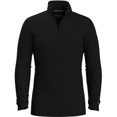 Smartwool Mens Classic Thermal Merino Base Layer 1/4 Zip - Black - S Smartwool Mens Classic Thermal Merino Base Layer 1/4 Zip - Black - S