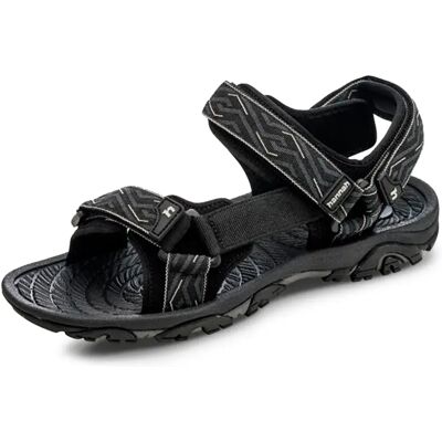 Hannah Belt Unisex Sandals - Anthracite - Travel & Leisure Hannah Belt Unisex Sandals - Anthracite - Travel & Leisure