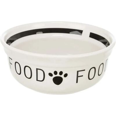 Trixie 2.6l 25 Cm Bowl White / Black One Size unisex Trixie 2.6l 25 Cm Bowl White / Black One Size unisex