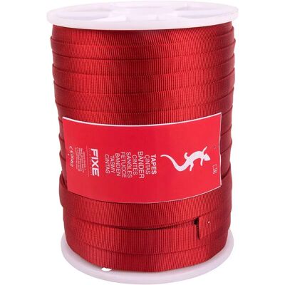 FIXE Climbing Webbing - 100 m, Red, 25 mm - Climbing Webbing FIXE Climbing Webbing - 100 m, Red, 25 mm - Climbing Webbing