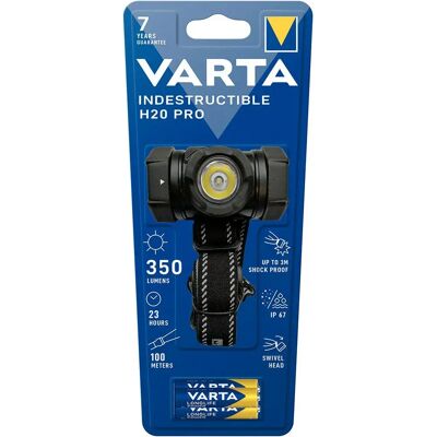 Varta H20 PRO Black Headlamp - Headlamp/Head torch Varta H20 PRO Black Headlamp - Headlamp/Head torch