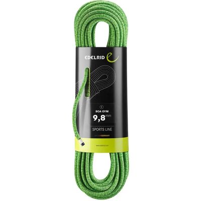 Edelrid 9.8mm 35m Green Climbing Rope - Indoor Training Edelrid 9.8mm 35m Green Climbing Rope - Indoor Training