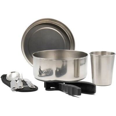 Laken Stainless Steel 17cm Camping Set - Lightweight & BPA-Free Laken Stainless Steel 17cm Camping Set - Lightweight & BPA-Free