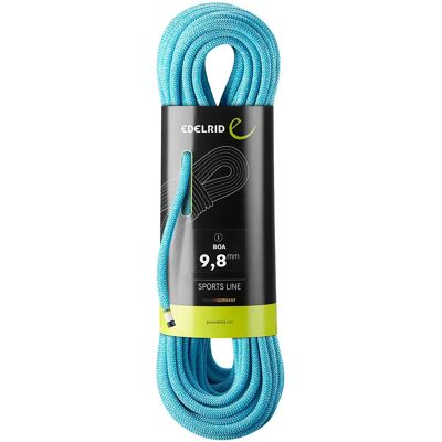 Edelrid 9.8mm 80m Climbing Rope - Sport Climbing Gear Edelrid 9.8mm 80m Climbing Rope - Sport Climbing Gear