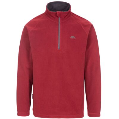 Trespass Mens 1/2 Zip Microfleece Blackford Burgundy XXS Trespass Mens 1/2 Zip Microfleece Blackford Burgundy XXS
