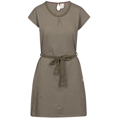 Trespass Lidia Womens Round Neck Cotton Dress Green 12 Trespass Lidia Womens Round Neck Cotton Dress Green 12