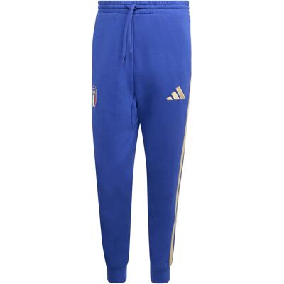 Adidas Italy tracksuit trousers DNA Fleece Coupe du Monde 2026 Bleu L Adidas Italy tracksuit trousers DNA Fleece Coupe du Monde 2026 Bleu L