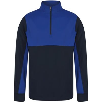 Zip-up sports sweatshirt Finden + Hales Bleu 2XS Zip-up sports sweatshirt Finden + Hales Bleu 2XS
