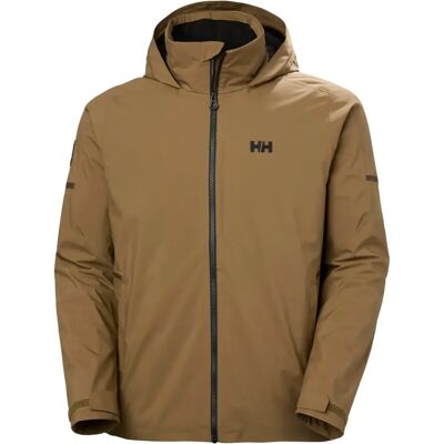 Hooded waterproof jacket Helly Hansen HP Racing Lifaloft Marron S Hooded waterproof jacket Helly Hansen HP Racing Lifaloft Marron S
