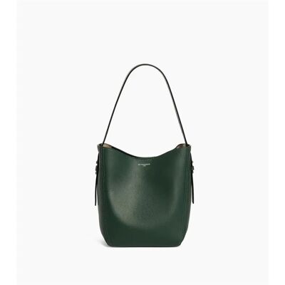 Women's Bucket Bag Le Tanneur Hobo Vert 23,5x18x12,5 cm Women's Bucket Bag Le Tanneur Hobo Vert 23,5x18x12,5 cm