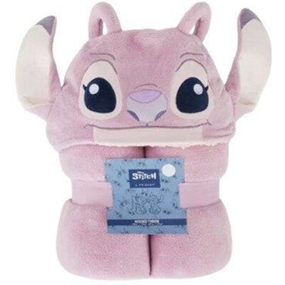 Girls' hooded blanket Homadict Angel Pink 120x150 cm Girls' hooded blanket Homadict Angel Pink 120x150 cm