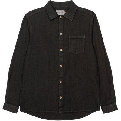 Long-sleeved casual shirt Revolution Casual Black XL Long-sleeved casual shirt Revolution Casual Black XL