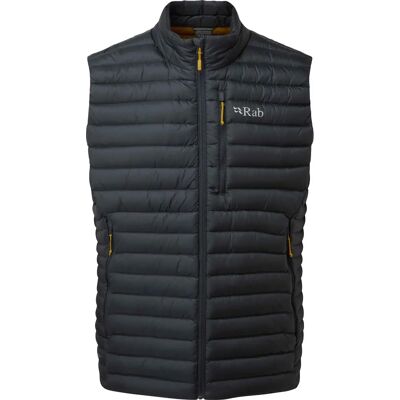 Rab's Microlight Puffer Vest Blue S Rab's Microlight Puffer Vest Blue S