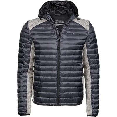 Tee Jays Men's Hooded Outdoor Crossover - Windproof & Water-Resistant Jacket Tee Jays Men's Hooded Outdoor Crossover - Windproof & Water-Resistant Jacket