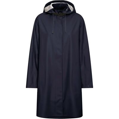 Women's Polyurethane A-Line Waterproof Jacket Ilse Jacobsen Hornbæk Bleu 40 Women's Polyurethane A-Line Waterproof Jacket Ilse Jacobsen Hornbæk Bleu 40