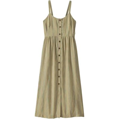 Women's Sleeveless Summer Dress Patagonia Garden Island Vert XL Women's Sleeveless Summer Dress Patagonia Garden Island Vert XL