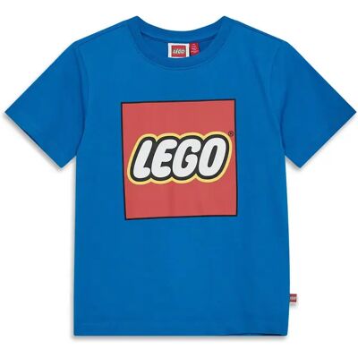 Lego Blue Kids Logo Short Sleeve T-shirt - T-shirt Lego Blue Kids Logo Short Sleeve T-shirt - T-shirt