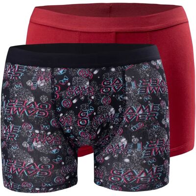 Children's underwear Martes Essentials Nicko (x2) Rouge 13/14 years Children's underwear Martes Essentials Nicko (x2) Rouge 13/14 years