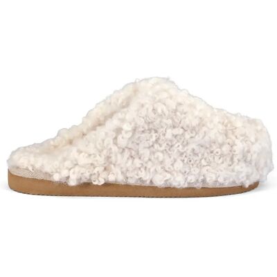 Shepherd JENNY Sheepskin Mule Slippers - Creme - Women Shepherd JENNY Sheepskin Mule Slippers - Creme - Women