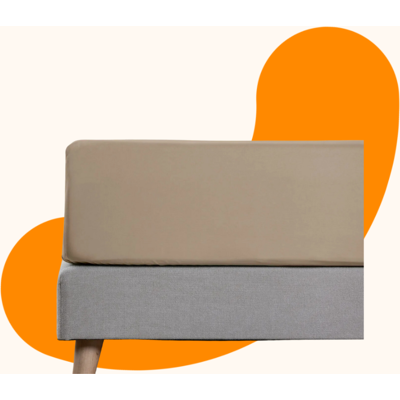 Emma Bed Linen Soft Cotton Fitted Sheets 090x190 Plain Emma Bed Linen Soft Cotton Fitted Sheets 090x190 Plain