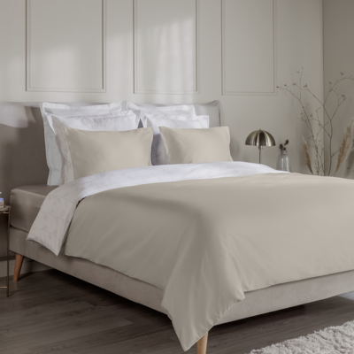 Emma Bed Linen Silken Sateen Duvet Cover TC 225x200 Reversible Emma Bed Linen Silken Sateen Duvet Cover TC 225x200 Reversible