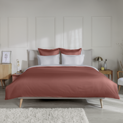 Emma Bed Linen Silken Sateen Duvet Cover TC 225x220 Reversible Emma Bed Linen Silken Sateen Duvet Cover TC 225x220 Reversible
