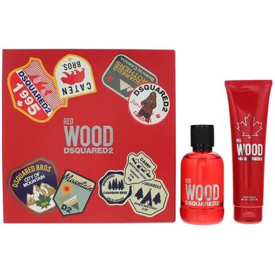 Dsquared2 Red Wood Gift Set - Floral Fruity for Women Dsquared2 Red Wood Gift Set - Floral Fruity for Women