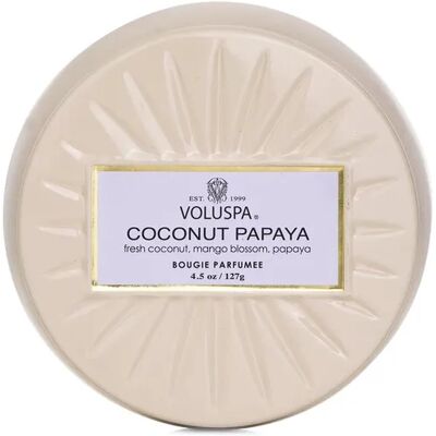 VOLUSPA Coconut Papaya Scented Mini Candle - Home Fragrance VOLUSPA Coconut Papaya Scented Mini Candle - Home Fragrance