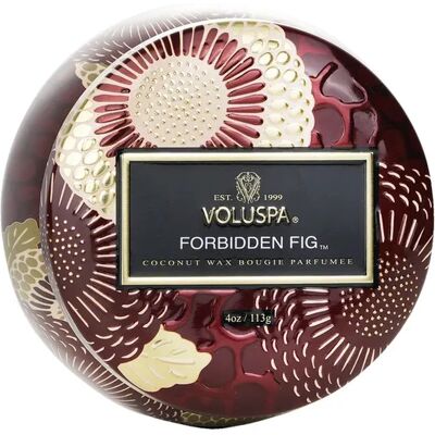 Voluspa Forbidden Fig Candle - 113g/4oz - Scented, Decorative Tin Voluspa Forbidden Fig Candle - 113g/4oz - Scented, Decorative Tin