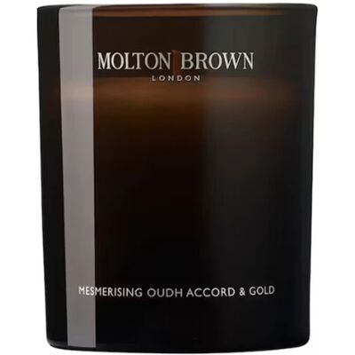 Molton Brown Oudh Accord Gold Candle - 600g Luxury Scented Molton Brown Oudh Accord Gold Candle - 600g Luxury Scented
