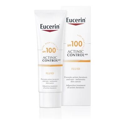 Eucerin SPF 100 Unisex Sun Protection Actinic Control Fluid - Sunscreen Eucerin SPF 100 Unisex Sun Protection Actinic Control Fluid - Sunscreen