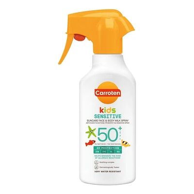 Carroten Kids Sensitive SPF50+ Children's Sunscreen Gel - Sunscreen Carroten Kids Sensitive SPF50+ Children's Sunscreen Gel - Sunscreen