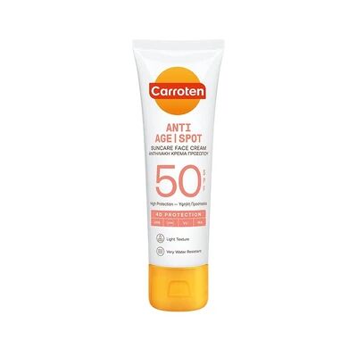 Carroten Face Antispot Cream SPF 50 - Sunscreen for Face Carroten Face Antispot Cream SPF 50 - Sunscreen for Face