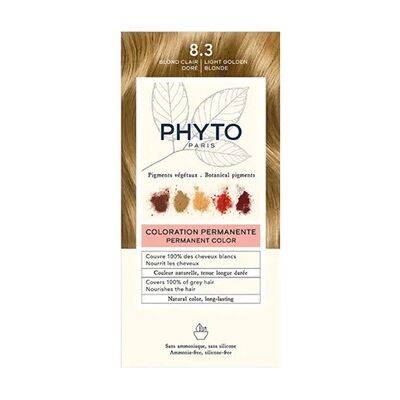 PHYTO Phytocolor 8.3 Golden Light Blonde - Hair Dye PHYTO Phytocolor 8.3 Golden Light Blonde - Hair Dye