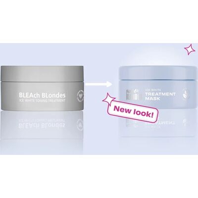Lee Stafford Ice White Blonde Hair Mask - Neutralizing Toner Lee Stafford Ice White Blonde Hair Mask - Neutralizing Toner
