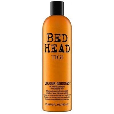 Tigi Bed Head Colour Goddess Shampoo - Oil Infused Shampoo (750 ml) Tigi Bed Head Colour Goddess Shampoo - Oil Infused Shampoo (750 ml)