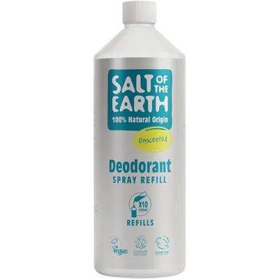 Salt of the Earth Unscented Effective Natural Deodorant Refill (1000ml) Salt of the Earth Unscented Effective Natural Deodorant Refill (1000ml)