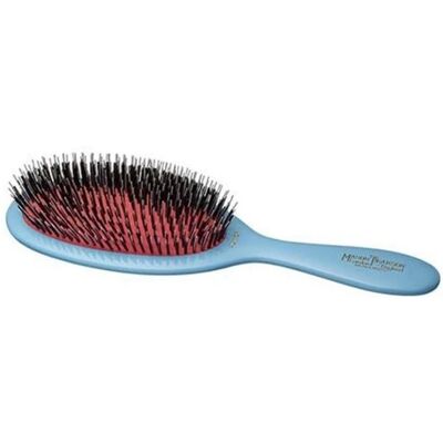 Mason Pearson - Blue Medium Junior Bristle & Nylon Hair Brush - Hair Brush Mason Pearson - Blue Medium Junior Bristle & Nylon Hair Brush - Hair Brush
