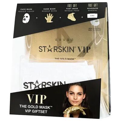 STARSKIN VIP Gold Mask Gift Set The Gold Foot Mask + Face Mask + Hand Mask STARSKIN VIP Gold Mask Gift Set The Gold Foot Mask + Face Mask + Hand Mask
