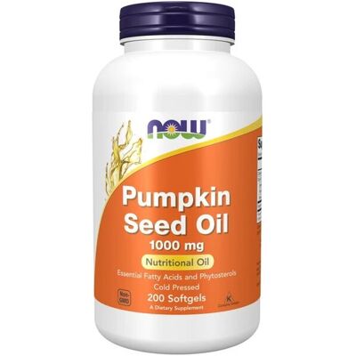 Now Foods Pumpkin Seed Oil 1000 mg - Dietary Supplement Now Foods Pumpkin Seed Oil 1000 mg - Dietary Supplement