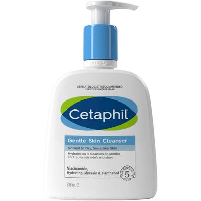 Cetaphil Gentle Skin Cleanser - 236ml for Sensitive Skin Cetaphil Gentle Skin Cleanser - 236ml for Sensitive Skin