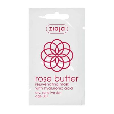 Ziaja Rose Butter Mask - Facial Mask for 30+ - Rejuvenating, 7ml Ziaja Rose Butter Mask - Facial Mask for 30+ - Rejuvenating, 7ml