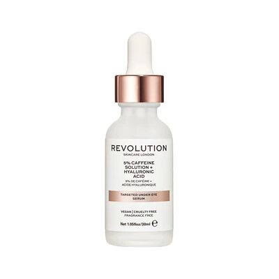 Revolution Skincare 5% Caffeine Solution + Hyaluronic Acid Targeted Under Eye Serum - Eye Serum Revolution Skincare 5% Caffeine Solution + Hyaluronic Acid Targeted Under Eye Serum - Eye Serum