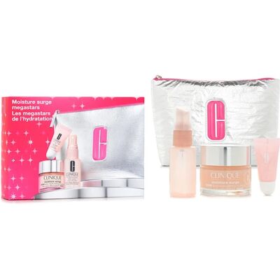 Clinique Moisture Surge Gift Set 50ml Moisture Surge 100H, 30ml Moisture Surge Face Spray, 7ml Moisture Surge Lip Treatment & Bag Clinique Moisture Surge Gift Set 50ml Moisture Surge 100H, 30ml Moisture Surge Face Spray, 7ml Moisture Surge Lip Treatment & Bag